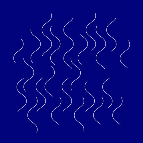 swift evaporation, squiggly lines
